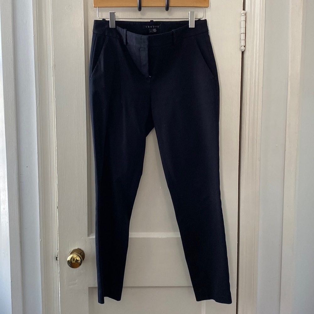 Theory Black Pantsuit